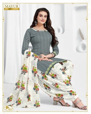 Mayur Khushi Vol 70 Pure cotton dress material unstitched suits catalogue salwar kameez catalogs