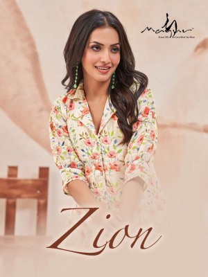 Mayur by Zion heavy pure cotton printed cordset catalogue at low rate Mayur Kurti