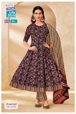 Mcm Anarkali Vol 8 Heavy Cotton Printed Anarkali Kurti with Hand Work Pant And Dupatta Wholesale kurti pant with dupatta Catalogs
