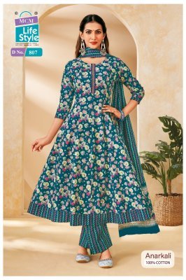 Mcm Anarkali Vol 8 Heavy Cotton Printed Anarkali Kurti with Hand Work Pant And Dupatta Wholesale kurti pant with dupatta Catalogs