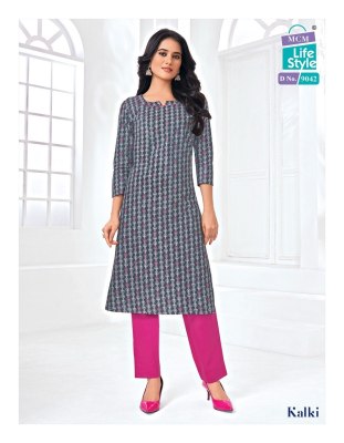 Mcm Kalki Vol 4 heavy cotton printed kurti catalog at wholesale price kurtis catalogs