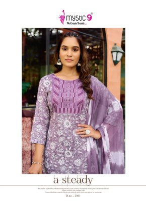 Meera vol 2 by Mystic 9 Premium quality capsule printed kurti pant dupatta catalogue readymade suit catalogs