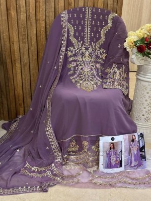 Mehboob tex by Designe no 1274 georgette with embroidered Pakistani suit catalogue at low rate  pakistani suit catalogs