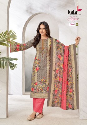 Meher vol 10 by Tarika Creation Premium cotton unstitched dress material catalogue at affordable rate Amavi