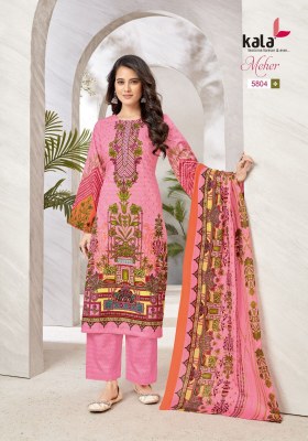 Meher vol 10 by Tarika Creation Premium cotton unstitched dress material catalogue at affordable rate dress material catalogs