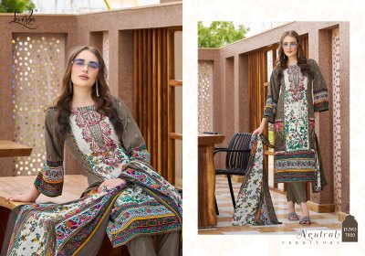 Mehnaaz by levisha Cambric cotton Pakistani Style Printed dress material catalogue at affordable rate dress material catalogs