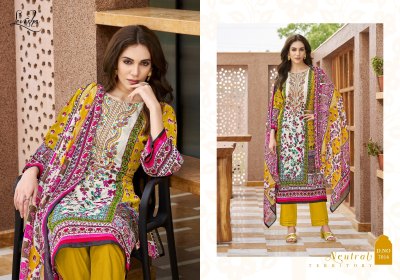 Mehnaaz by levisha Cambric cotton Pakistani Style Printed dress material catalogue at affordable rate dress material catalogs