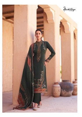 Mehqada by hermitage launch designer embroidered Pakistani suit catalogue at affordable price pakistani suit catalogs