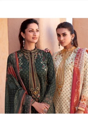 Mehqada by hermitage launch designer embroidered Pakistani suit catalogue at affordable price pakistani suit catalogs