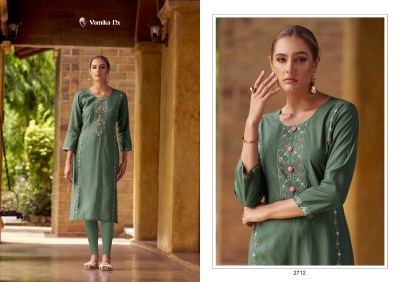Melody by Vamika Nx Chanderi Designer kurti pant with dupatta catalogue at low rate readymade suit catalogs
