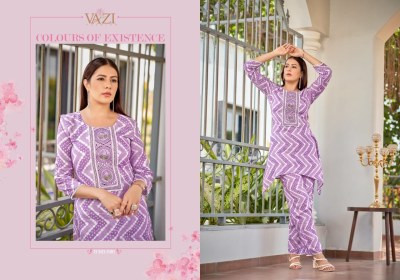 Meraki by Vazi Fashion Pure Musline Handwork co ord set catalogue at affordable rate co ord set catalogs