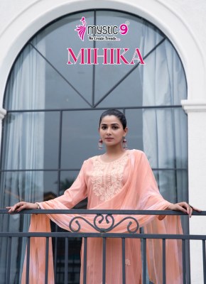 Mihika vol 2 by Mystic 9 Premium quality kurti pant with dupatta catalogue at affordable rate readymade suit catalogs