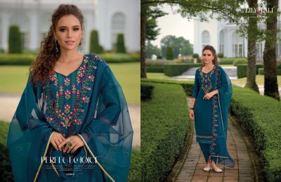 Miraan 3 by Lily and Lali Embroidered Fancy Readymade suit catalogue at affordable rate readymade suit catalogs