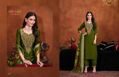 Mirror by Lily and lali real mirro work Fancy embroidered readymade suit collection with affordable rate readymade suit catalogs