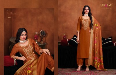Mirror by Lily and lali real mirro work Fancy embroidered readymade suit collection with affordable rate readymade suit catalogs
