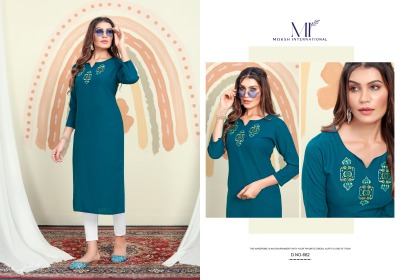 Mirror vol 1 present Maaza cotton Handwork with Pocket kurti catalogue at affordable rate kurtis catalogs