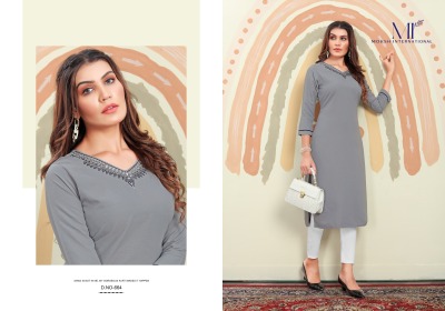 Mirror vol 1 present Maaza cotton Handwork with Pocket kurti catalogue at affordable rate kurtis catalogs