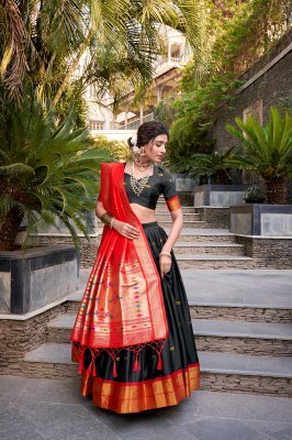 Mirudha Jacquard Silk Paithani Lehenga Choli with Zari Weaving Dupatta lehenga choli catalogs