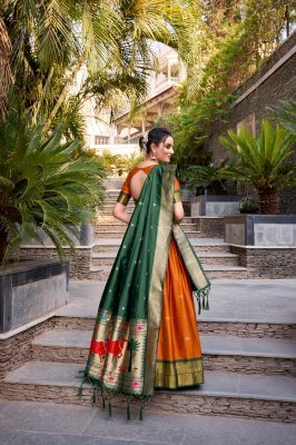 Mirudha Jacquard Silk Paithani Lehenga Choli with Zari Weaving Dupatta lehenga choli catalogs