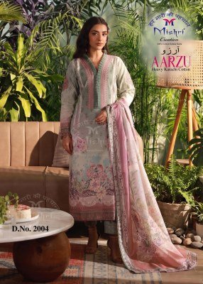 Mishri Creation Aarzu Vol 2 Karachi Style Pure Cotton Dress Material dress material catalogs