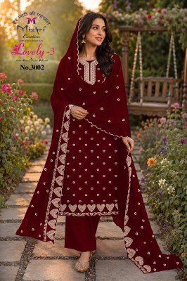 Mishri Creation Lovely Vol-3 Heart Design Cotton Printed Dress Material dress material catalogs