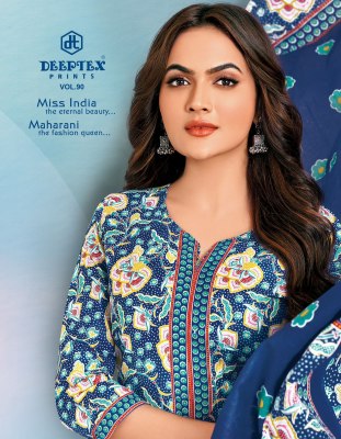 Miss India Vol 90 by Deeptex 16 Piece Unstitched dress material catalogue at affordable rate  Deeptex suits 
