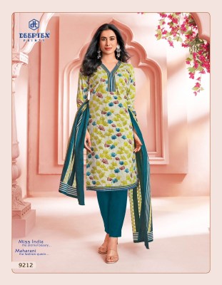 Miss India Vol 92 by Deeptex Unstitched Pure Cotton Printed dress material catalogue at affordable rate salwar kameez catalogs