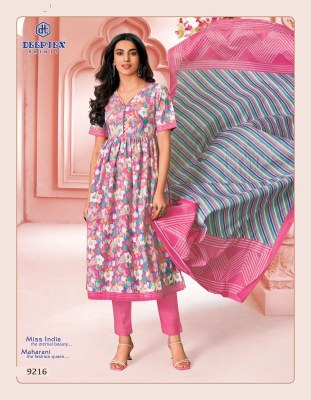 Miss India Vol 92 by Deeptex Unstitched Pure Cotton Printed dress material catalogue at affordable rate salwar kameez catalogs
