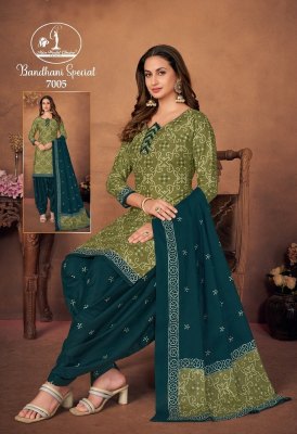 Miss World Bandhni Special Vol 7 pure cotton printed bandhani dress material catalogue at wholesale price salwar kameez catalogs