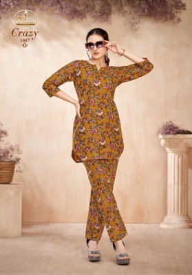 Miss World Crazy Vol 1 Pure Cotton Printed Cord Set for Women Wholesale co ord set catalogs