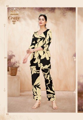 Miss World Crazy Vol 1 Pure Cotton Printed Cord Set for Women Wholesale co ord set catalogs