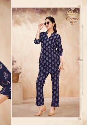 Miss World Crazy Vol 1 Pure Cotton Printed Cord Set for Women Wholesale co ord set catalogs
