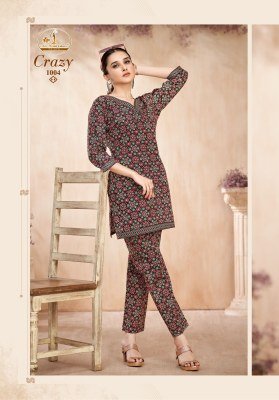 Miss World Crazy Vol 1 Pure Cotton Printed Cord Set for Women Wholesale co ord set catalogs