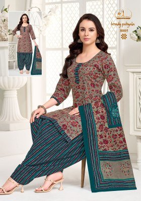 Miss World Trendy Patiyala Vol-8 Readymade Pure Cotton Printed Patiyala Dress readymade suit catalogs