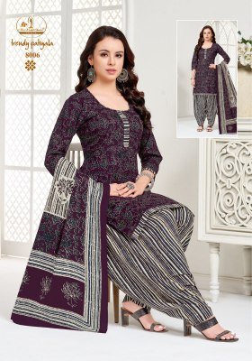 Miss World Trendy Patiyala Vol-8 Readymade Pure Cotton Printed Patiyala Dress readymade suit catalogs