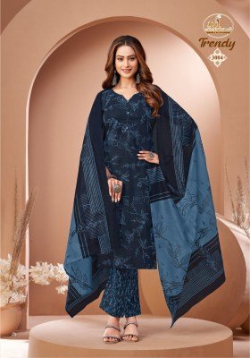 Miss World Trendy Vol 3 Cotton Kurti Pant Set with Matching Printed Dupatta Wholesale kurtis catalogs