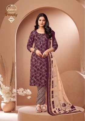 Miss World Trendy Vol 3 Cotton Kurti Pant Set with Matching Printed Dupatta Wholesale kurtis catalogs