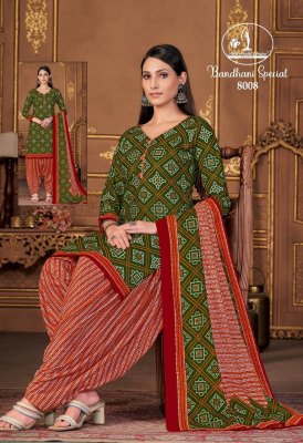 Miss World by Bandhani Special Vol 8 pure cotton bandhani printed dress material catalogue at affordable rate salwar kameez catalogs