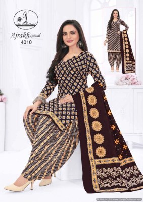 Miss world by ajrakh vol 4 heavy cotton printed unstitched dress material catalogue at low rate dress material catalogs