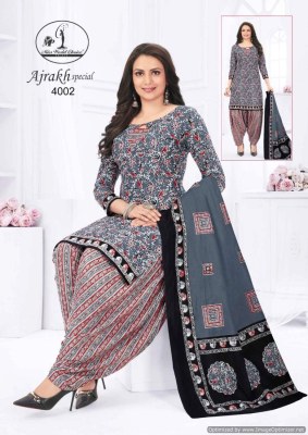 Miss world by ajrakh vol 4 heavy cotton printed unstitched dress material catalogue at low rate dress material catalogs