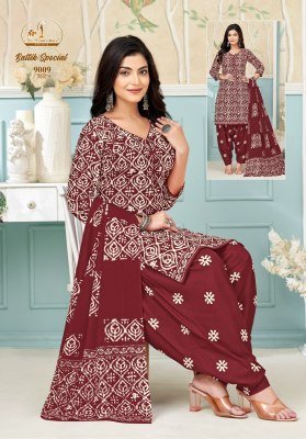 Missworld Choice  Batik Special Vol 9 Cotton Set with Pure Cotton Dupatta Stitched Top And Bottom Wholesale kurtis catalogs