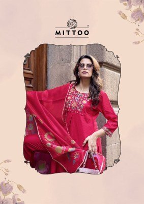 Mittoo Aarzoo Designer Viscose Weaving Suit Set with Chanderi Printed Dupatta readymade suit catalogs