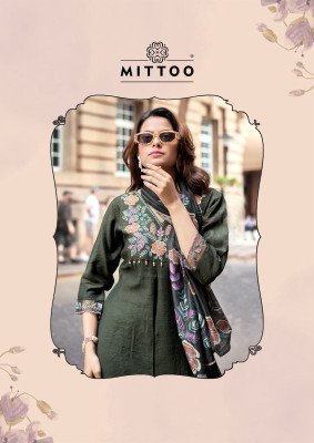 Mittoo Aarzoo Designer Viscose Weaving Suit Set with Chanderi Printed Dupatta readymade suit catalogs