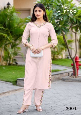 Mittoo Ansuya Catalog     Gadhawal Fabric Designer Suits with Thread AndHandwork Wholesale kurtis catalogs