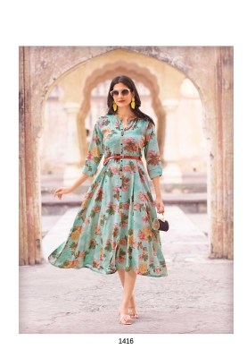 Mittoo Belt Vol 16 Rayon Printed Kurti With Belt Designer Kurti Wholesale  kurtis catalogs
