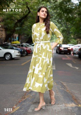 Mittoo Belt Vol 22 Exclusive Rayon Printed Kurti with Belt Collection Wholesale kurtis catalogs