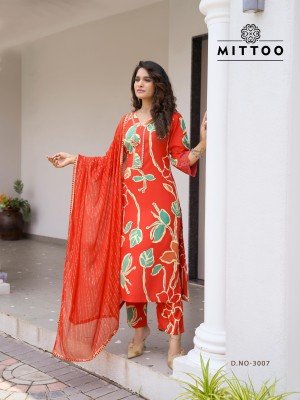 Mittoo Disney Vol 2 Rayon Printed Top with Handwork And Rayon Printed Bottom with Naznin Dupatta Wholesale kurtis catalogs