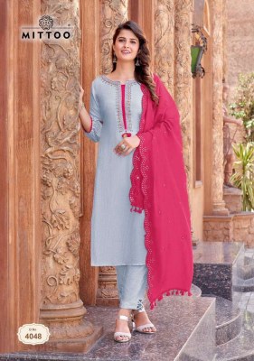 Mittoo Kohinoor Vol 3 Kurti Pant Dupatta Set Kurti catalogue exporter  kurtis catalogs