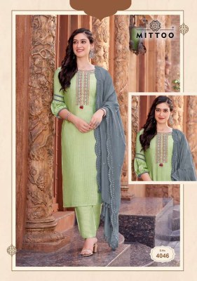 Mittoo Kohinoor Vol 3 Kurti Pant Dupatta Set Kurti catalogue exporter  kurtis catalogs