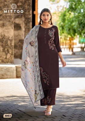 Mittoo Noorika  Kurti Pant with Dupatta kurti pant with dupatta Catalogs